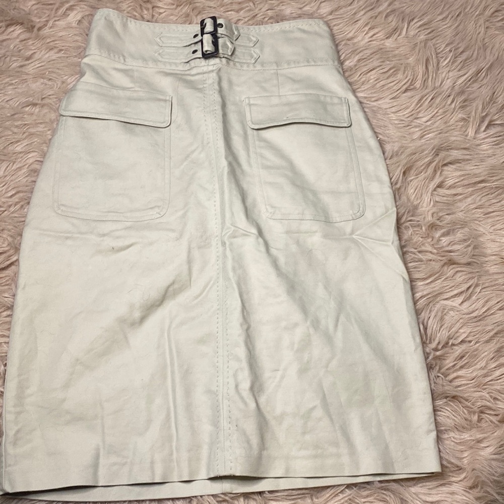 Knee length pencil skirt